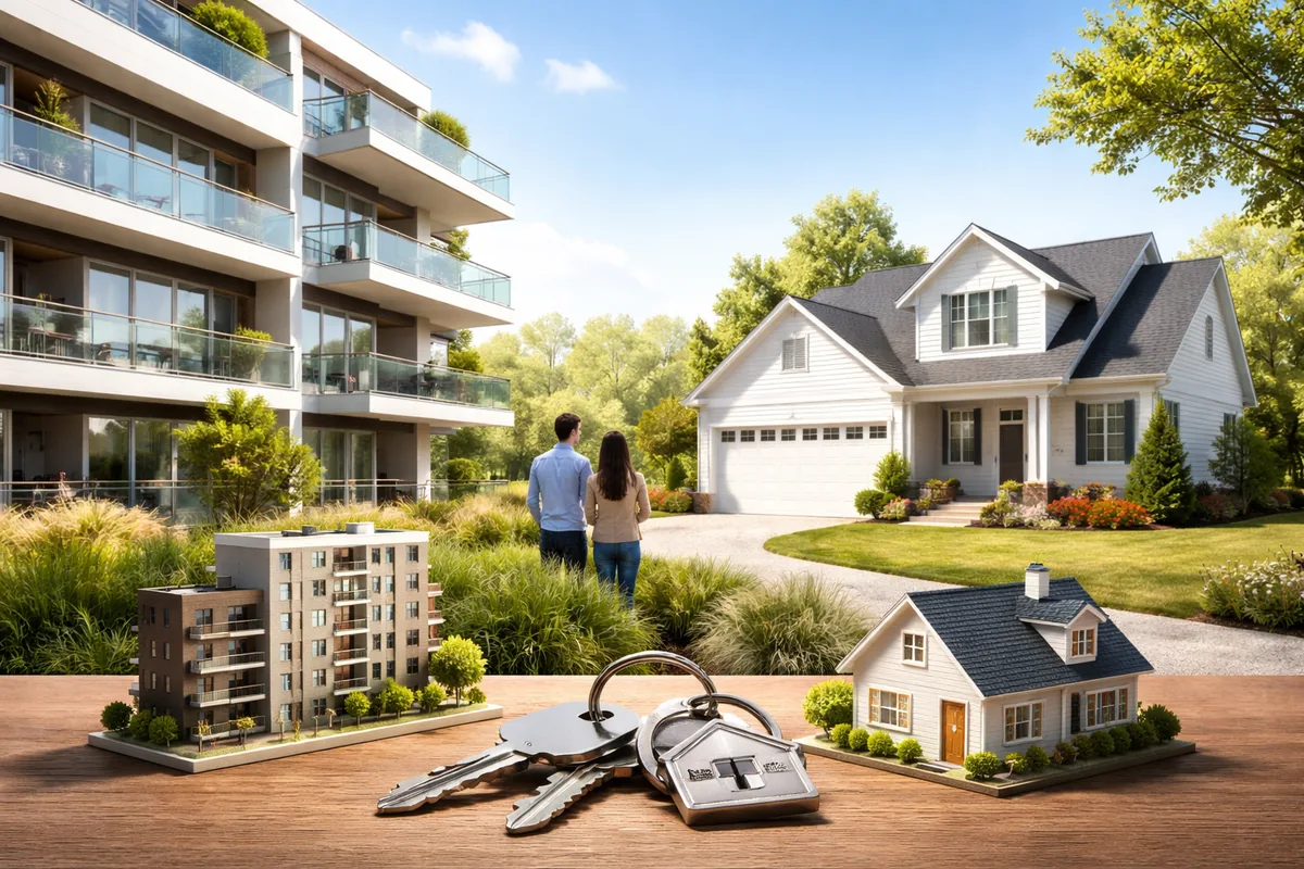Comment choisir entre un appartement et une maison pour votre investissement immobilier