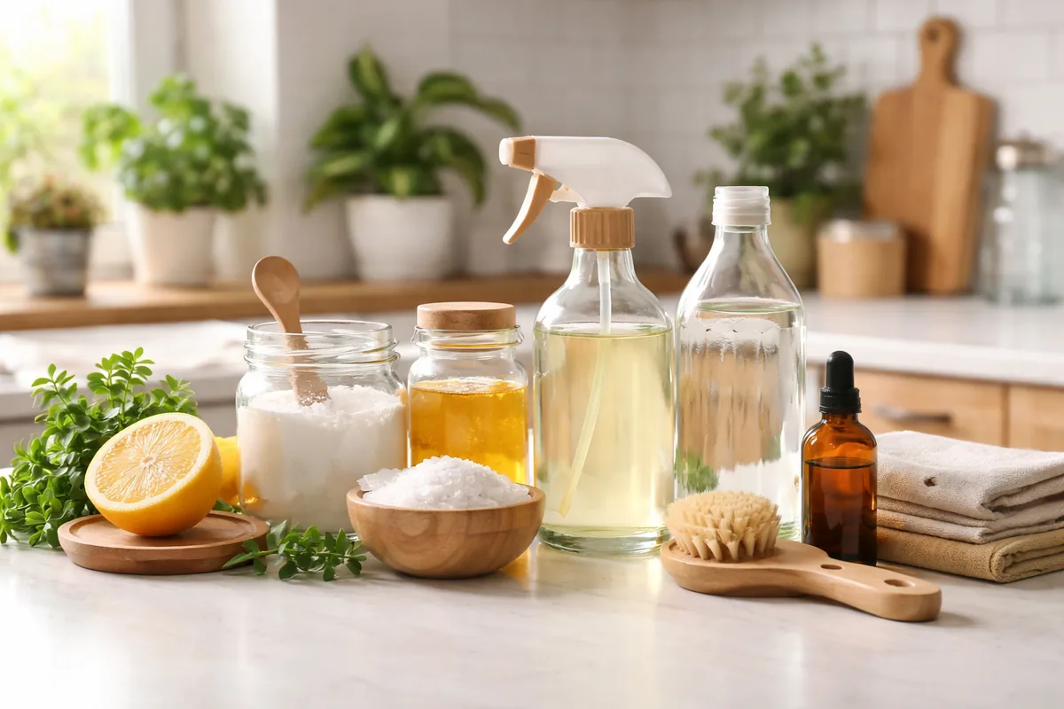 Comment bien organiser le nettoyage de votre maison avec des produits naturels