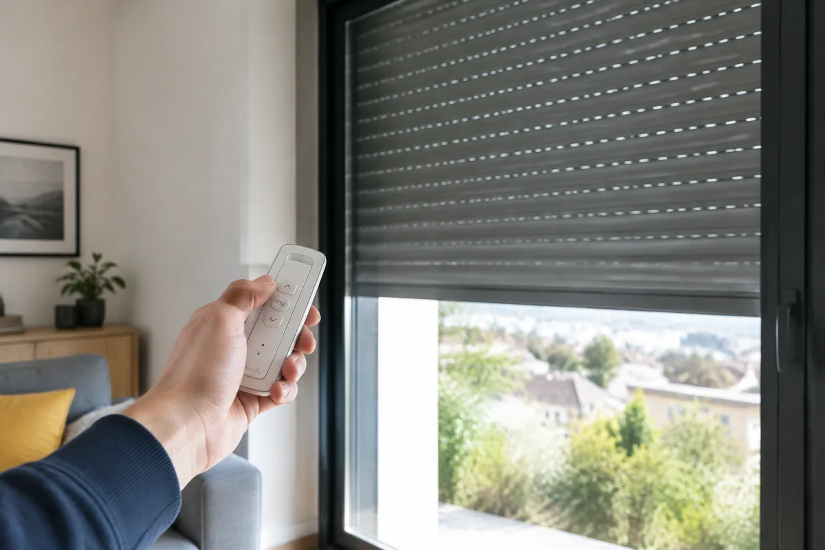 Volet roulant Somfy qui ne répond plus à la télécommande : que vérifier ?